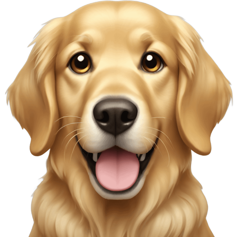 Golden retriever  emoji