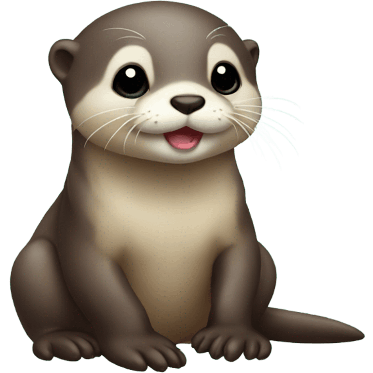 baby otter emoji