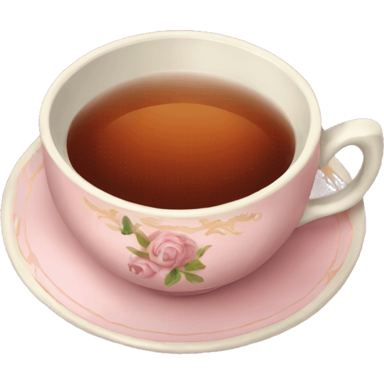 Aesthetic tea cup emoji