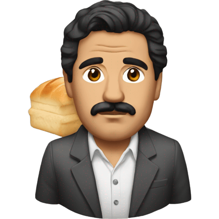 escobar with bread emoji