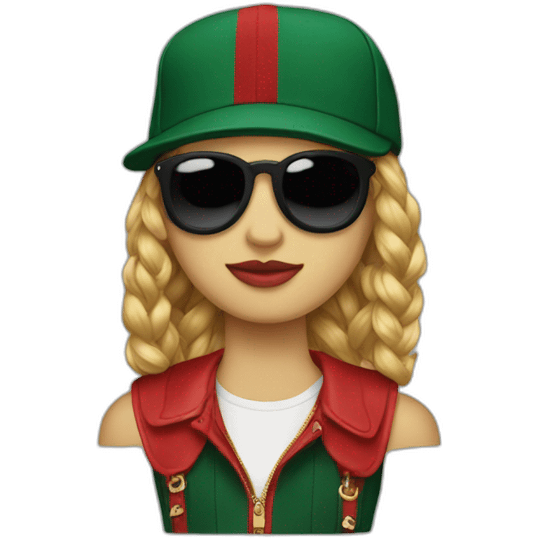 Casquette Gucci emoji