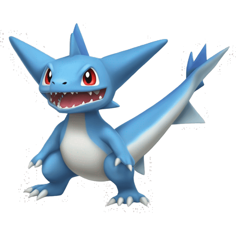 Latios-Sharpedo-Charmeleon-Gible-Gabite-Larvitar-Fakémon Full Body emoji