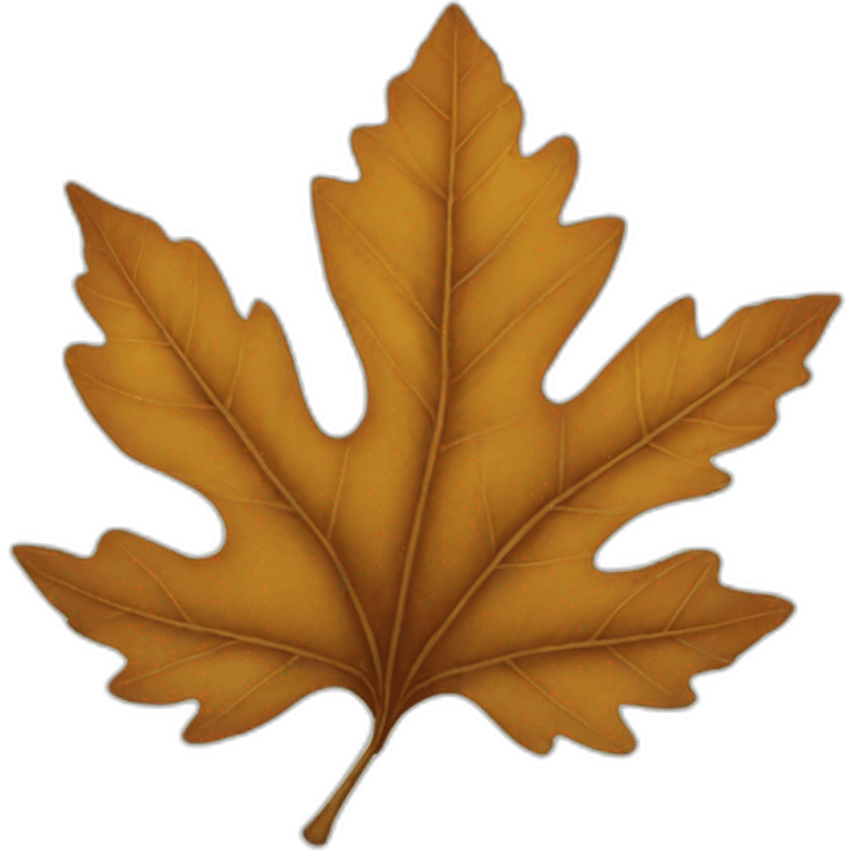 Leaf emoji