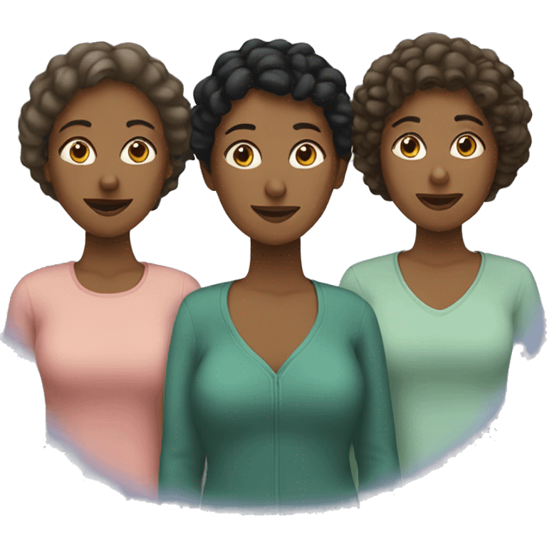 three women emoji