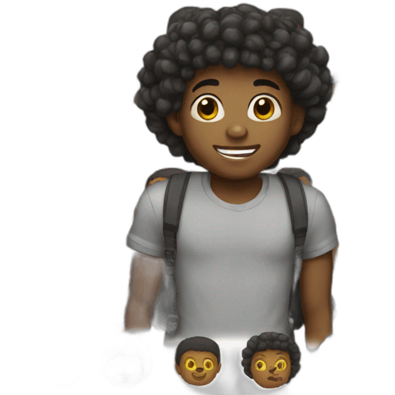 black boy emoji