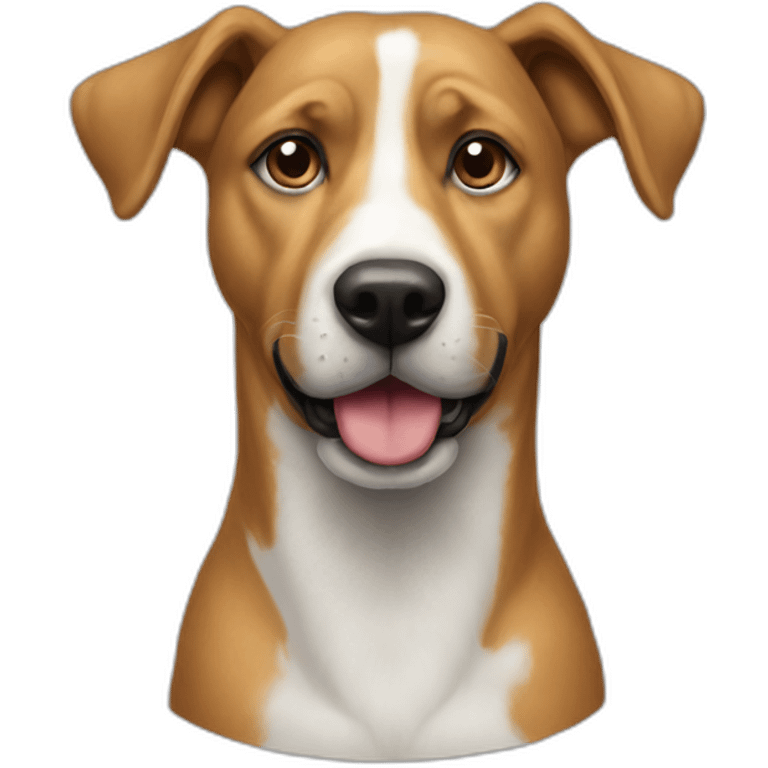 Un chien sur un chien emoji