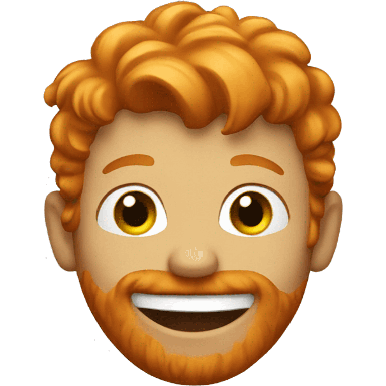 happy ginger  emoji