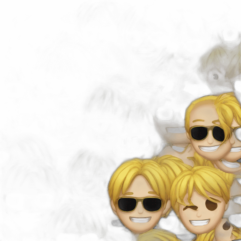 One pice Sanji emoji