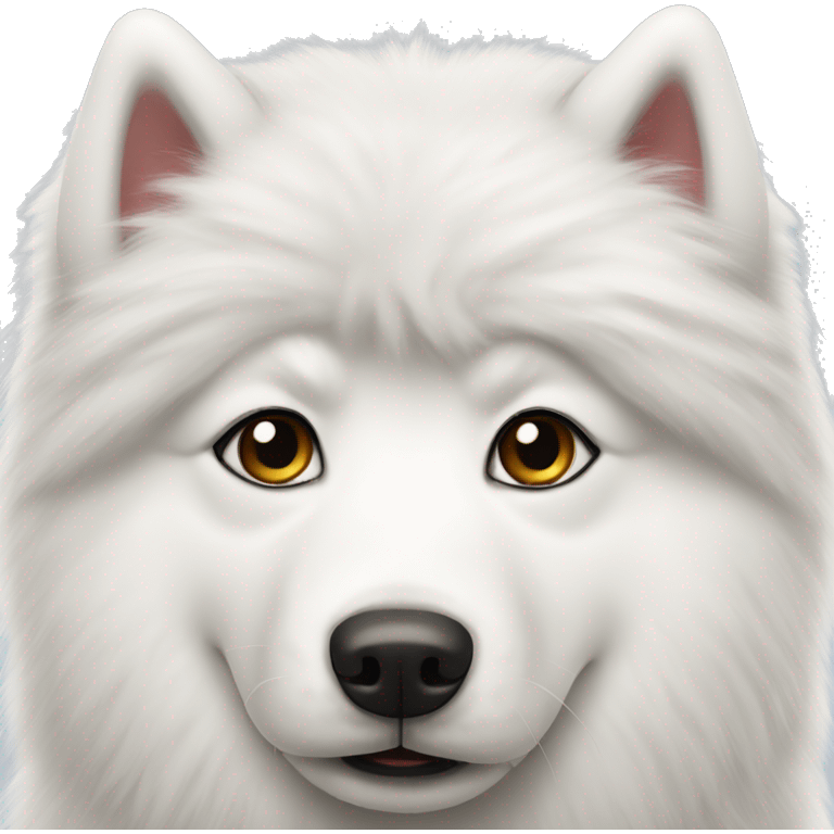 Samoyed emoji