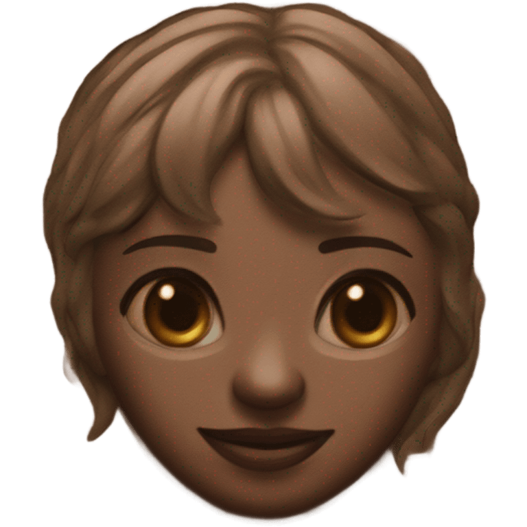 Brown Louise Carmen journal emoji