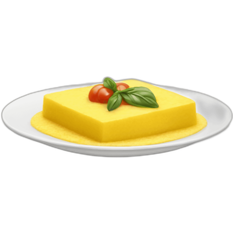 italian food called polenta emoji