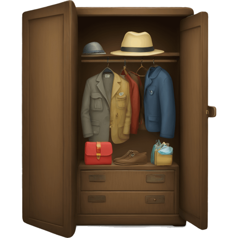 travelling closet emoji