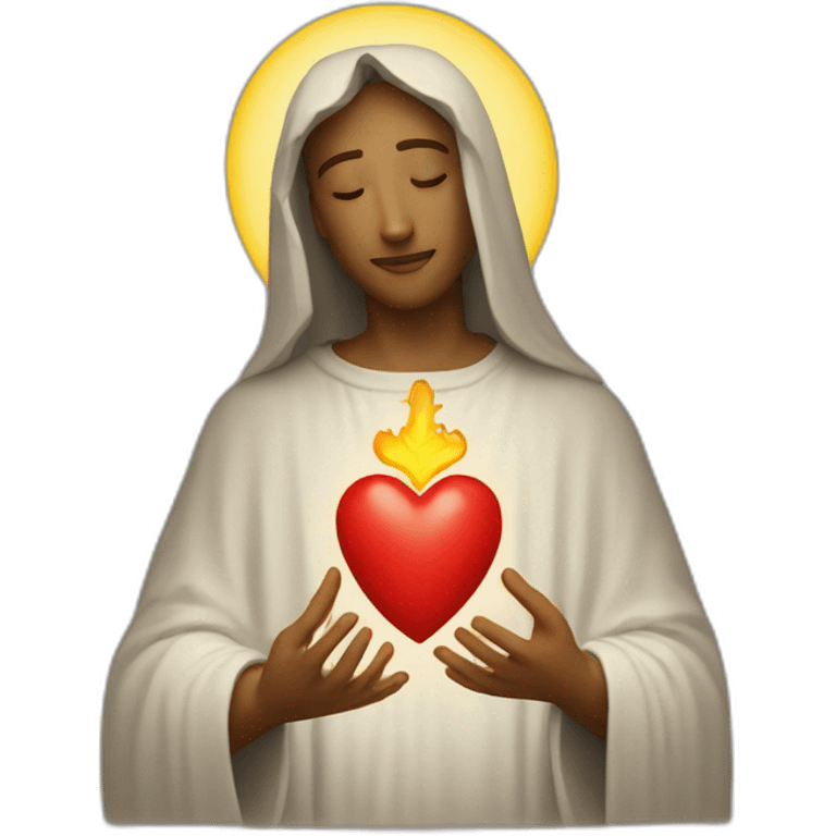 Sacred heart emoji