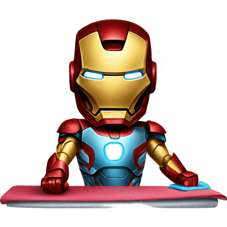 iron man ironing emoji