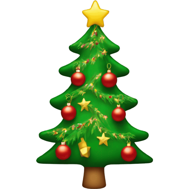 Decorated Christmas Tree  emoji