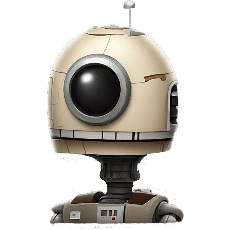 Starwars droid saying roger roger emoji