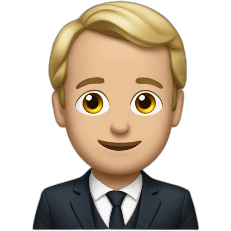 Emmanue Macron emoji