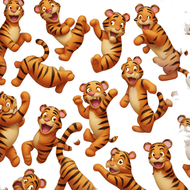 Tigger from Winnie the Pooh  emoji