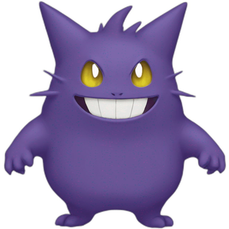 The gengar Pokémon emoji