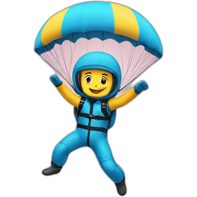 skydiver emoji