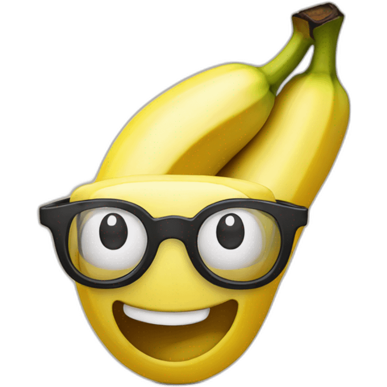 Banane mit gesicht emoji