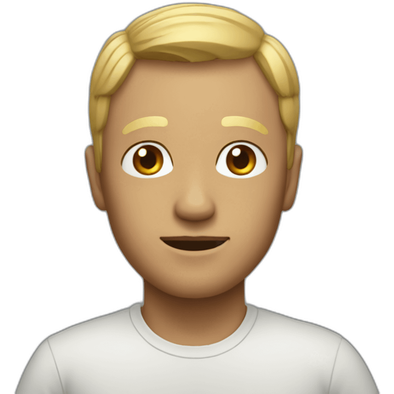 Homme obèse emoji