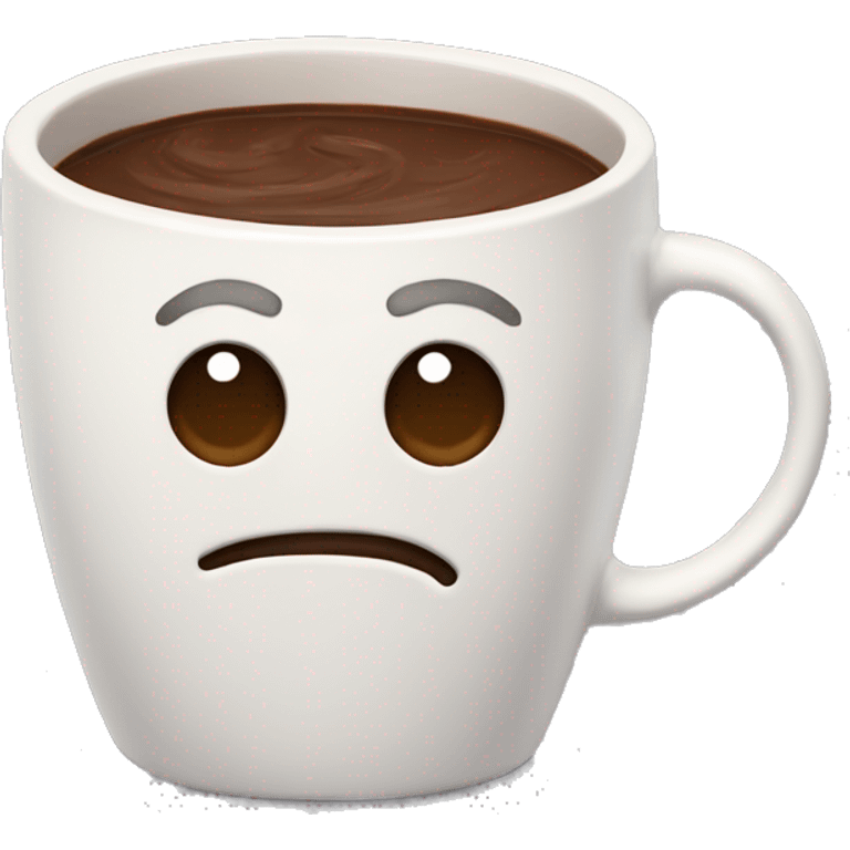 Una taza de chocolate caliente  emoji