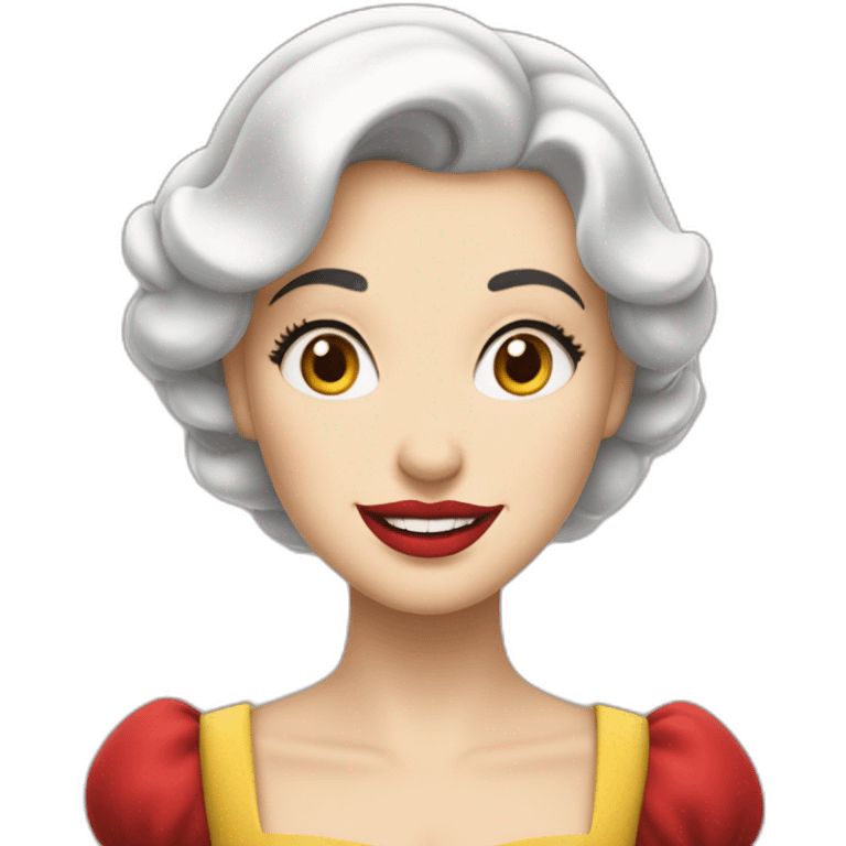 Blanche neige emoji