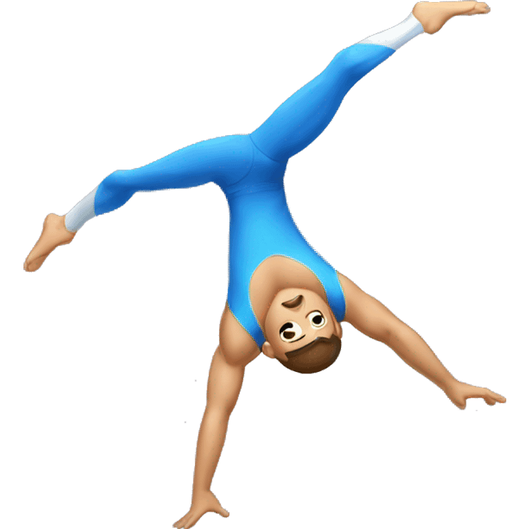 male acrobatic gymnast emoji