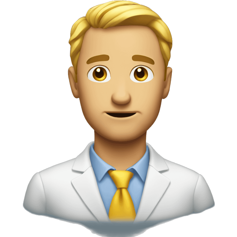 untrustworthy sales guy emoji