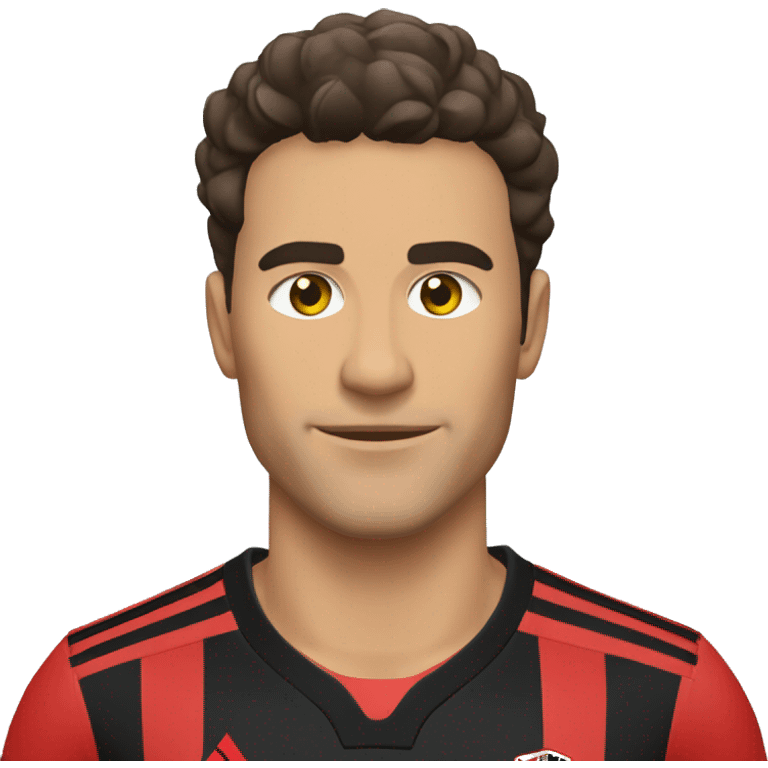 Símbolo do time do Flamengo emoji