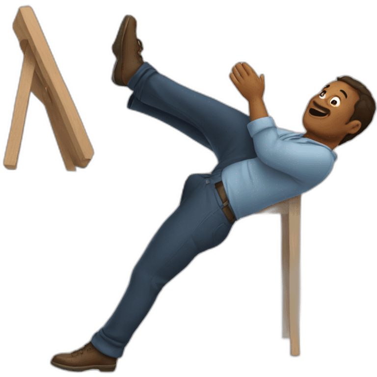 man flipping over table emoji