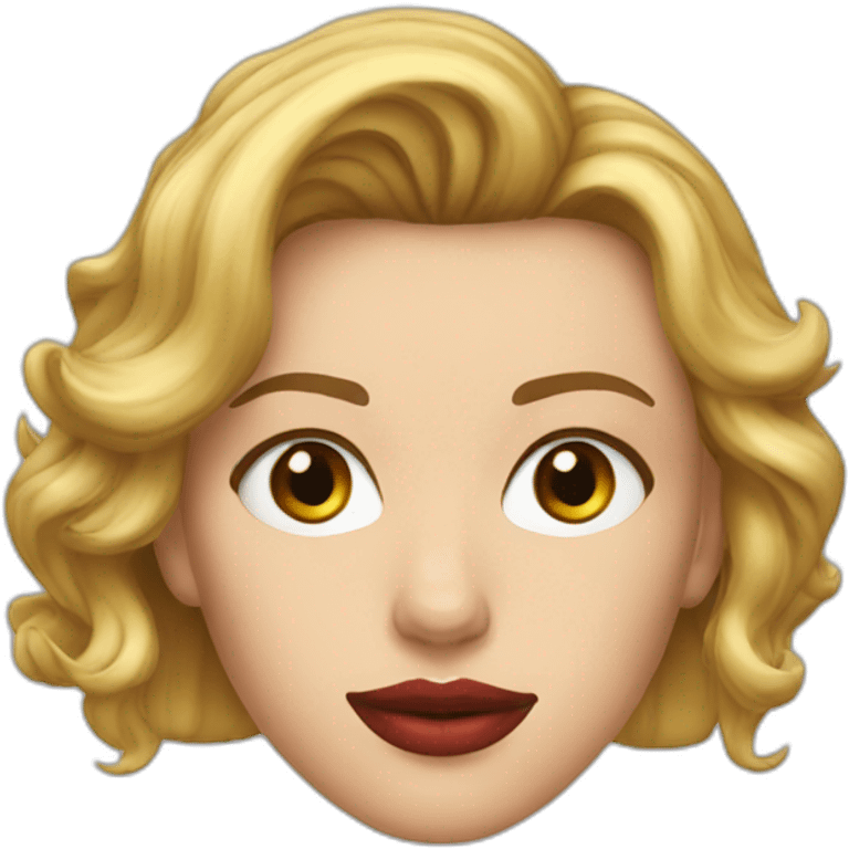 Scarlett Johansson emoji