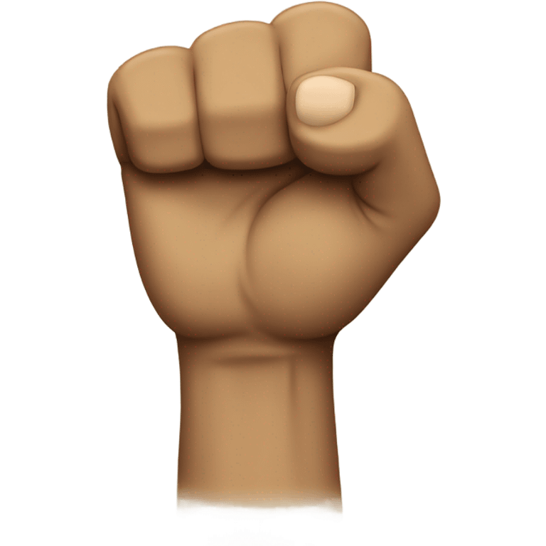 no pasaran fist emoji