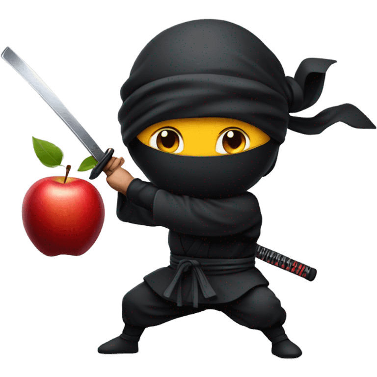 Apple Ninja  emoji