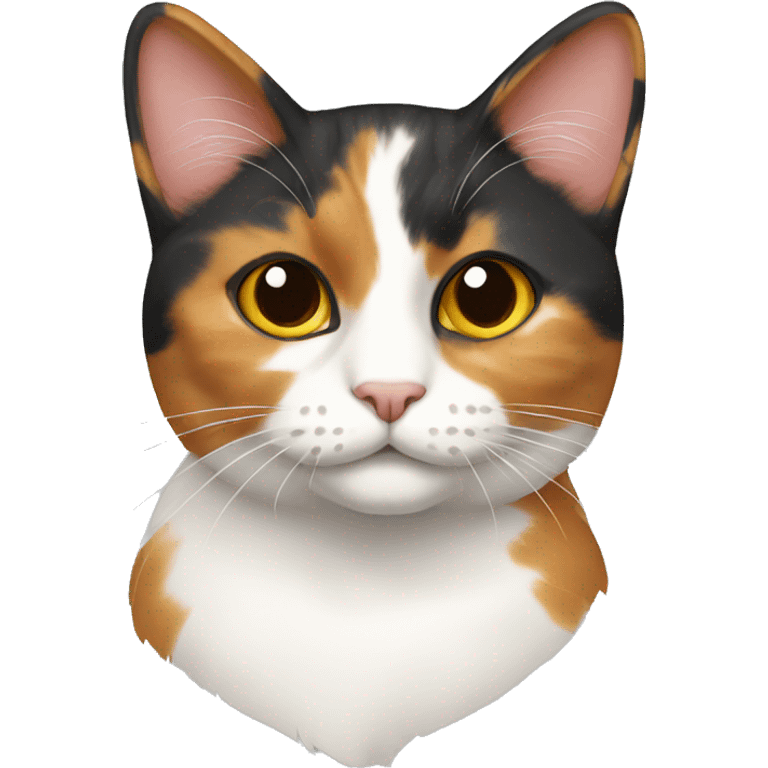 calico cat emoji