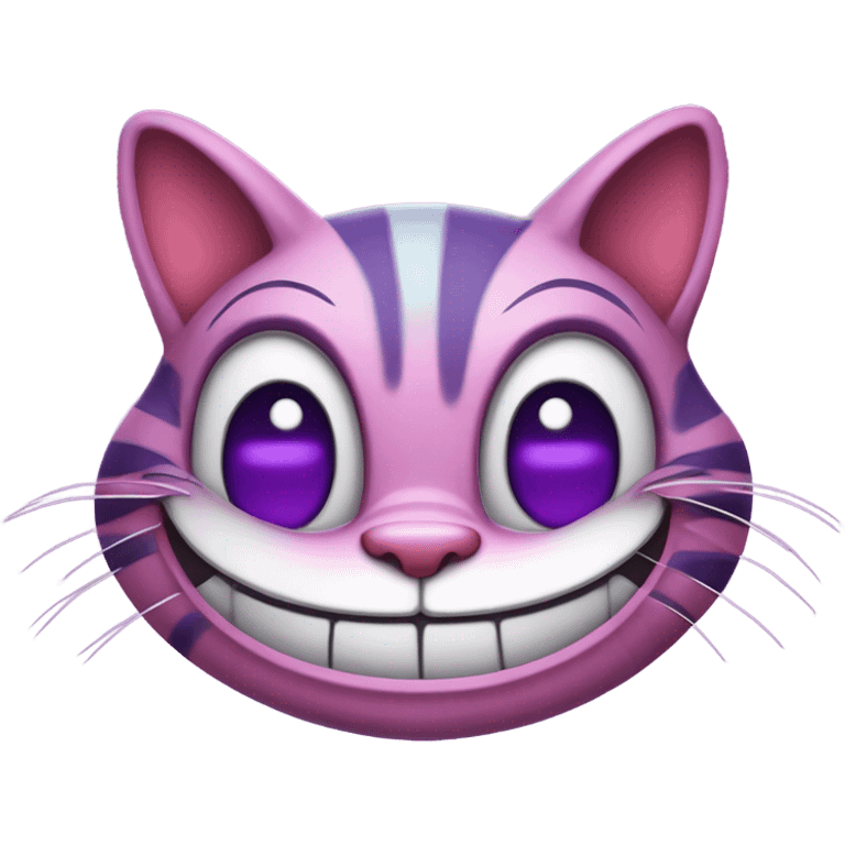 Cheshire Cat laughing emoji emoji