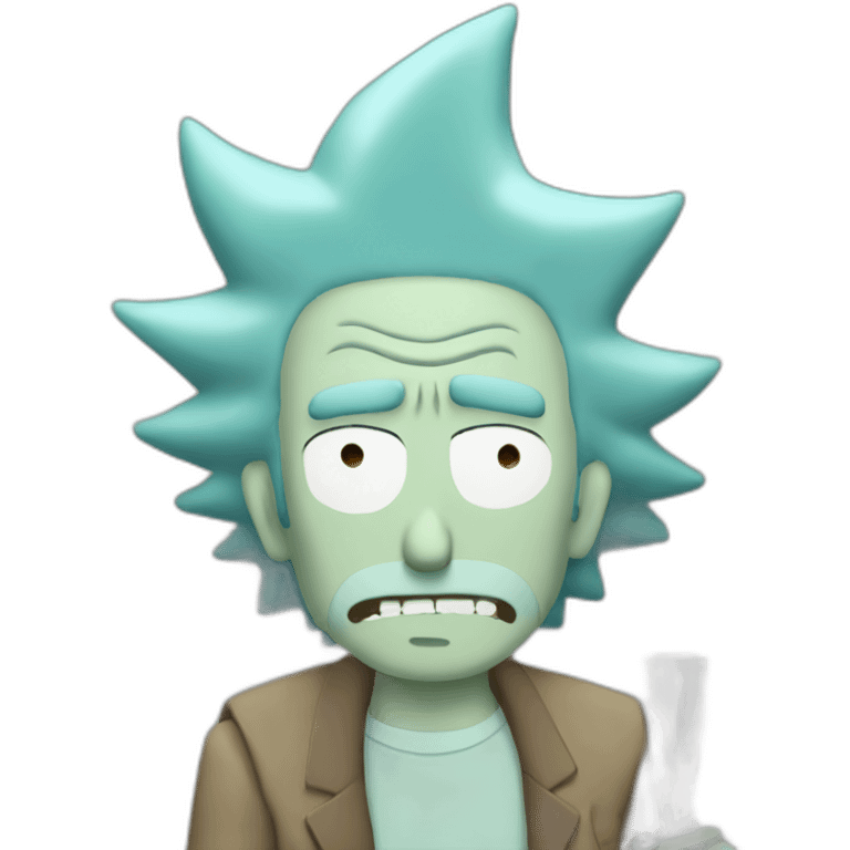 rick sanchez drinking emoji