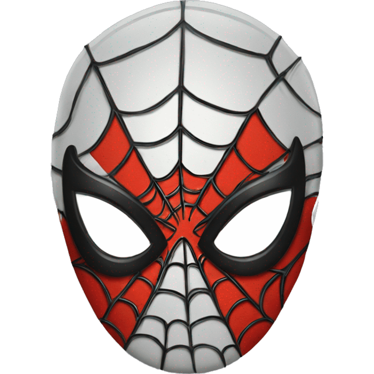 Spiderman mask emoji