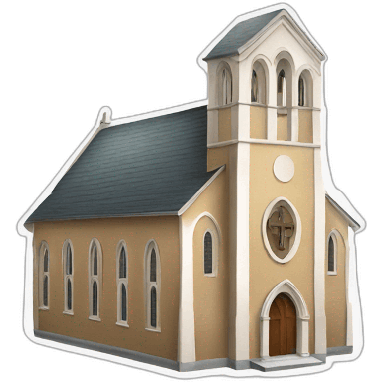 catholic church building emoji