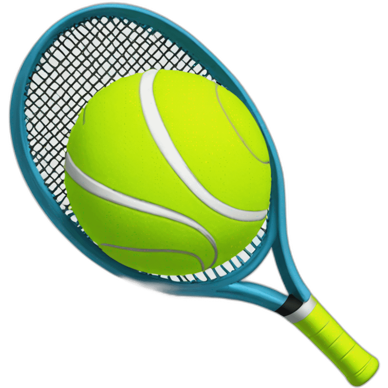 Tennis racket tennis ball emoji