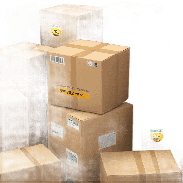 Delivery boxes emoji