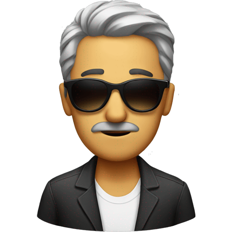 Smoking guy with sunglasses emoji