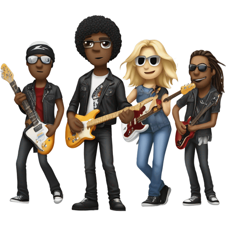 Rock band pilot emoji