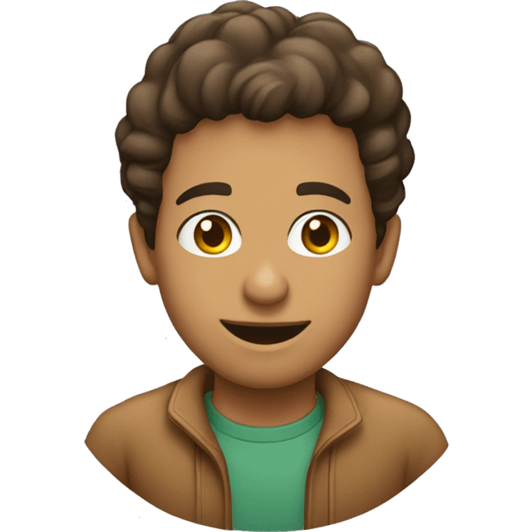 Homem atras de uma mulher emoji