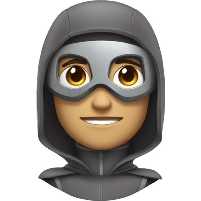 superhero on igloo emoji