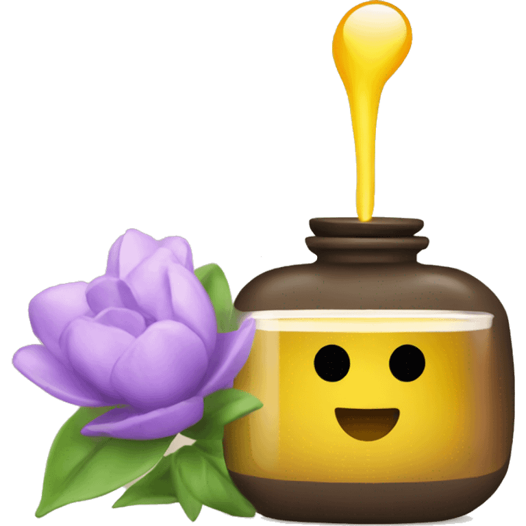 Essential oils with diffuser  emoji