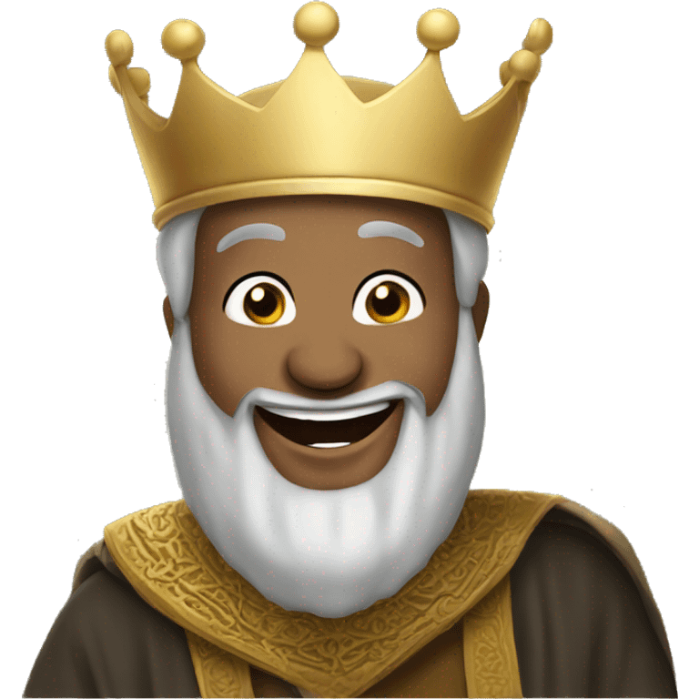 Muslim king  laughing emoji