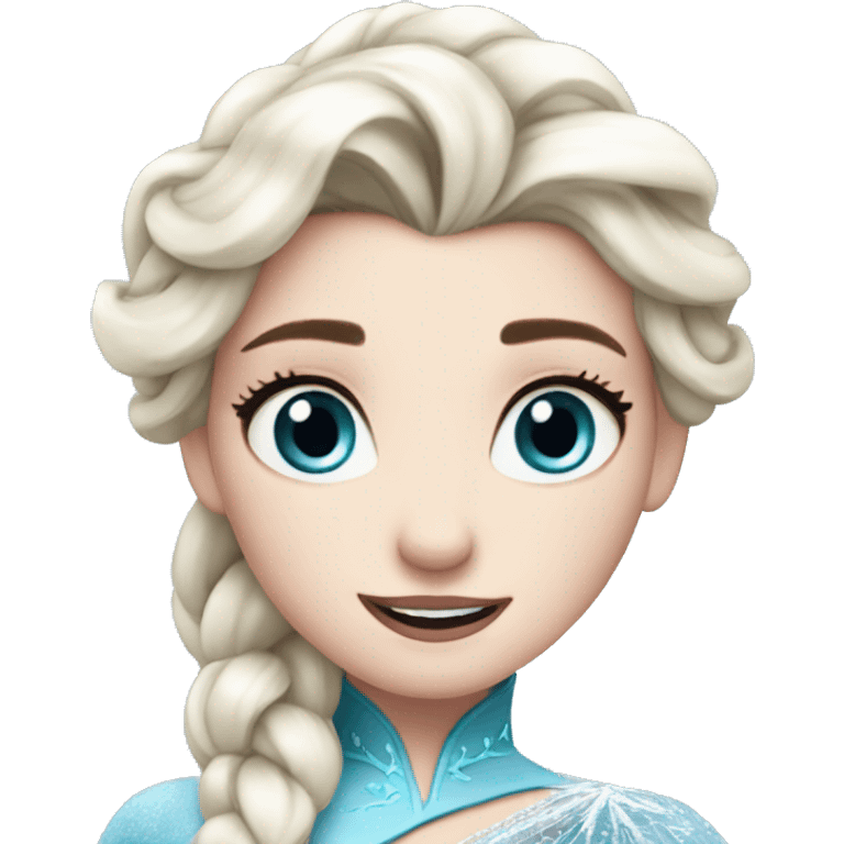 Elsa from Frozen emoji