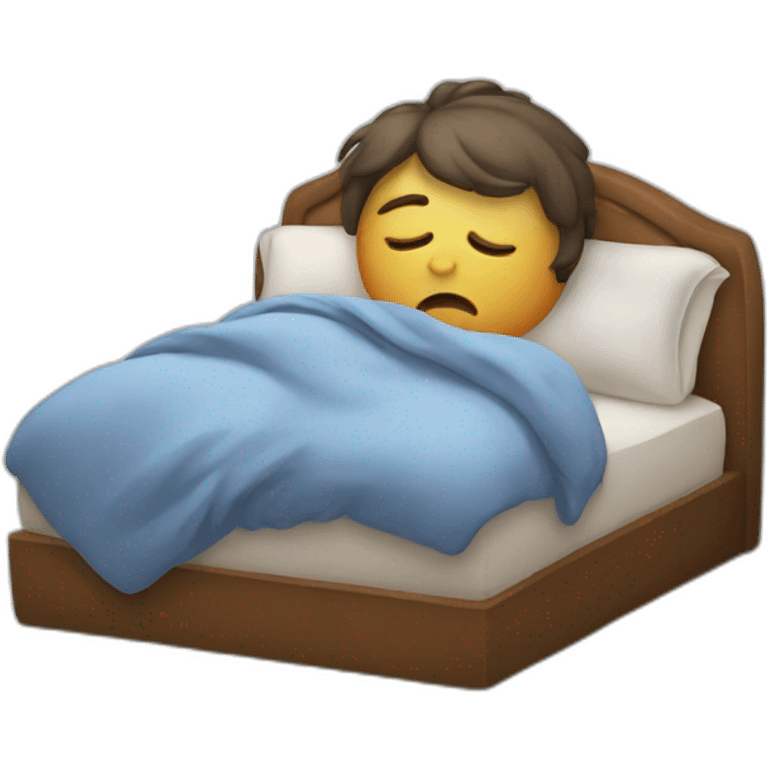 Sleepy emoji